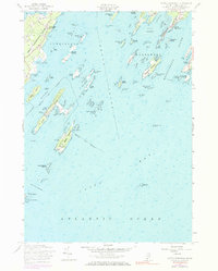 Download a high-resolution, GPS-compatible USGS topo map for South Harpswell, ME (1984 edition)
