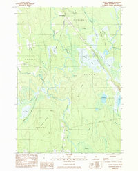 preview thumbnail of historical topo map of Penobscot County, ME in 1983