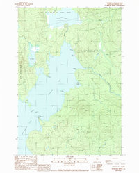 Download a high-resolution, GPS-compatible USGS topo map for Spencer Bay, ME (1989 edition)