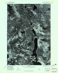 Download a high-resolution, GPS-compatible USGS topo map for Spencer Lake, ME (1983 edition)