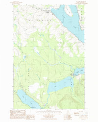 Download a high-resolution, GPS-compatible USGS topo map for St Agatha, ME (1986 edition)