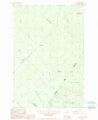 Download a high-resolution, GPS-compatible USGS topo map for St Omer, ME (1987 edition)
