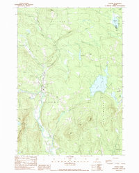 Download a high-resolution, GPS-compatible USGS topo map for Strong, ME (1989 edition)
