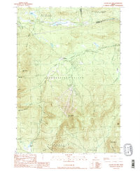 Download a high-resolution, GPS-compatible USGS topo map for Sugarloaf Mtn, ME (1989 edition)