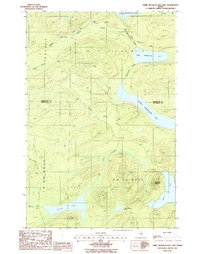 Download a high-resolution, GPS-compatible USGS topo map for Third Musquacook Lake, ME (1987 edition)