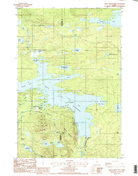 Download a high-resolution, GPS-compatible USGS topo map for Trout Brook Mtn, ME (1988 edition)