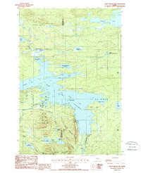 Download a high-resolution, GPS-compatible USGS topo map for Trout Brook Mtn, ME (1988 edition)