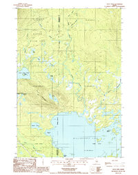 Download a high-resolution, GPS-compatible USGS topo map for Trout Mtn, ME (1988 edition)