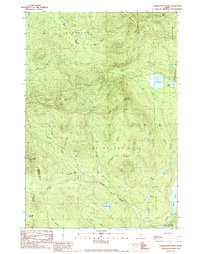 Download a high-resolution, GPS-compatible USGS topo map for Tumbledown Mtn, ME (1989 edition)