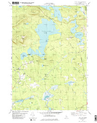 Download a high-resolution, GPS-compatible USGS topo map for Tunk Lake, ME (1983 edition)