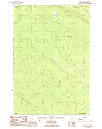 Download a high-resolution, GPS-compatible USGS topo map for Ugh Lake, ME (1987 edition)