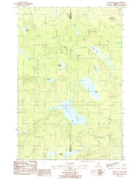 Download a high-resolution, GPS-compatible USGS topo map for Umcolcus Lake, ME (1987 edition)