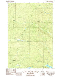 Download a high-resolution, GPS-compatible USGS topo map for Upper Mc Nally Pond, ME (1986 edition)