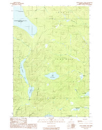 Download a high-resolution, GPS-compatible USGS topo map for Upper Russell Pond, ME (1989 edition)