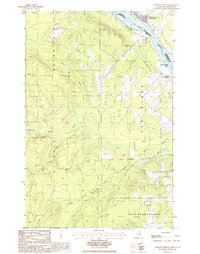 Download a high-resolution, GPS-compatible USGS topo map for Violette Stream, ME (1986 edition)