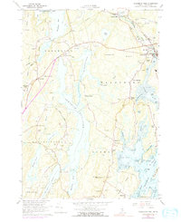 preview thumbnail of historical topo map of Lincoln County, ME in 1965