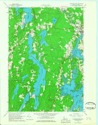preview thumbnail of historical topo map of Lincoln County, ME in 1965