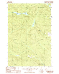 Download a high-resolution, GPS-compatible USGS topo map for Wallagrass Lakes, ME (1986 edition)