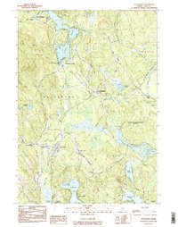 Download a high-resolution, GPS-compatible USGS topo map for Waterboro, ME (1984 edition)