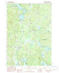 Download a high-resolution, GPS-compatible USGS topo map for Waterboro, ME (1984 edition)