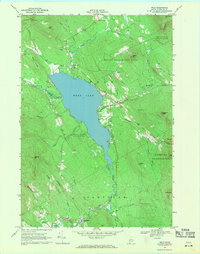 Download a high-resolution, GPS-compatible USGS topo map for Weld, ME (1971 edition)