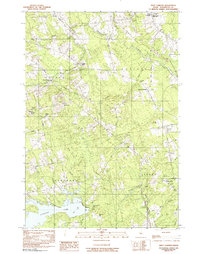 Download a high-resolution, GPS-compatible USGS topo map for West Corinth, ME (1982 edition)