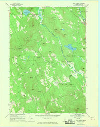 preview thumbnail of historical topo map of Oxford County, ME in 1967