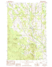 Download a high-resolution, GPS-compatible USGS topo map for Westfield, ME (1984 edition)