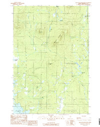 preview thumbnail of historical topo map of Penobscot County, ME in 1989
