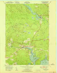 Download a high-resolution, GPS-compatible USGS topo map for Whitneyville, ME (1951 edition)