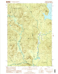 Download a high-resolution, GPS-compatible USGS topo map for Willsons Mills, ME (1989 edition)
