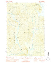 preview thumbnail of historical topo map of Oxford County, ME in 1989