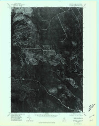 Download a high-resolution, GPS-compatible USGS topo map for Winterville SE, ME (1981 edition)