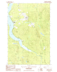 Download a high-resolution, GPS-compatible USGS topo map for Winterville, ME (1986 edition)