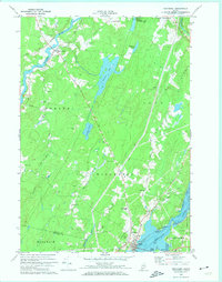 preview thumbnail of historical topo map of Lincoln County, ME in 1970