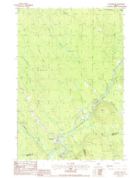 preview thumbnail of historical topo map of Aroostook County, ME in 1988