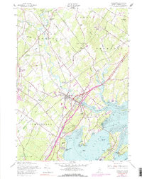 Download a high-resolution, GPS-compatible USGS topo map for Yarmouth, ME (1977 edition)
