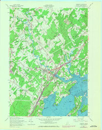 Download a high-resolution, GPS-compatible USGS topo map for Yarmouth, ME (1971 edition)