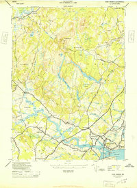 Download a high-resolution, GPS-compatible USGS topo map for York Harbor, ME (1944 edition)
