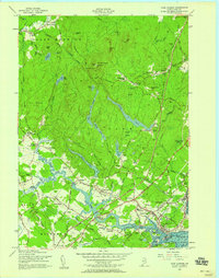 Download a high-resolution, GPS-compatible USGS topo map for York Harbor, ME (1958 edition)