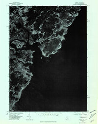 preview thumbnail of historical topo map of York County, ME in 1977
