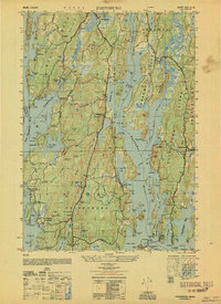 Download a high-resolution, GPS-compatible USGS topo map for Phippsburg, ME (1950 edition)