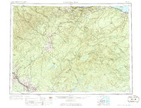 preview thumbnail of historical topo map of Aroostook County, ME in 1963