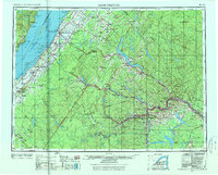 preview thumbnail of historical topo map of Aroostook County, ME in 1962