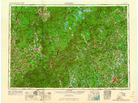 preview thumbnail of historical topo map of Lewiston, ME in 1962