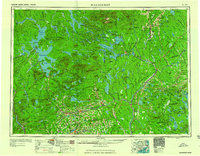 preview thumbnail of historical topo map of Penobscot County, ME in 1960