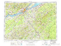 Download a high-resolution, GPS-compatible USGS topo map for Quebec, ME (1976 edition)