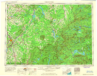 preview thumbnail of historical topo map of Somerset County, ME in 1966