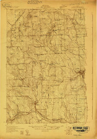 Download a high-resolution, GPS-compatible USGS topo map for Caribou, ME (1929 edition)