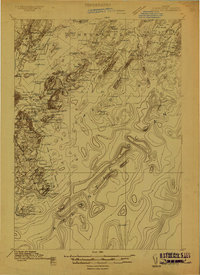 preview thumbnail of historical topo map of Cumberland County, ME in 1914